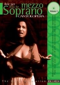 Cantolopera : Arias for Mezzo Soprano 2 published by Ricordi (Book & CD)